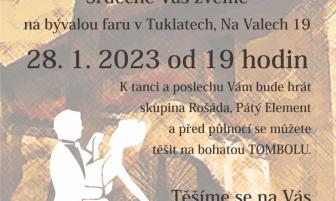 Ples obce Tuklaty - hledáme případné sponzory 1